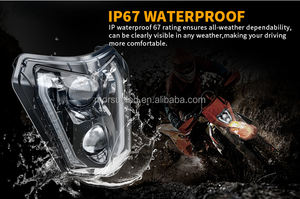 Phare avant de moto tout-terrain E-mark <span class=keywords><strong>2022</strong></span> avec DRL pour SMC-R 690 Enduro R 690 EXC XCW 250 <span class=keywords><strong>350</strong></span> 450 500 SX <span class=keywords><strong>SXF</strong></span> 125 Phare à LED - Product Image 4