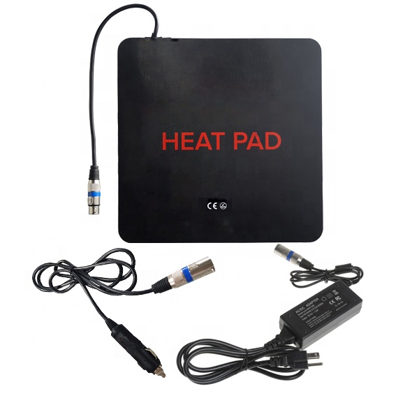 Customizable Silicone Rubber Heater 12v Electric Heated Heater for Food Delivery Bags