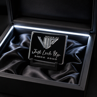 Plaques signalétiques métalliques personnalisées en alliage de zinc avec une texture haut de gamme