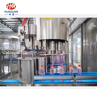Ligne de production automatique de jus d'orange, de mangue et de raisin, machine de remplissage et d'embouteillage 3-en-1 pour bouteilles PET, pour concentré de pomme