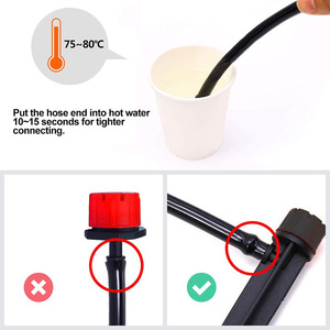 Aspersor de agua doméstico de 10 pies para flores, sistema de riego exterior, dispositivo de riego por goteo - Product Image 6