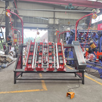 Palette en bois automatique de vente chaude faisant la machine Europe Stringer Pallet Nailing Machine pour des fermes à prix concurrentiel