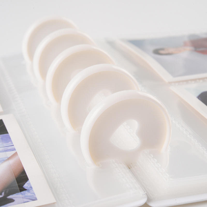 Wenshun A5 classeur 4 poches Photo manches <span class=keywords><strong>Album</strong></span> Star Chasing jeu carte stockage champignon trou disque Expansion recueillir livre - Product Image 4