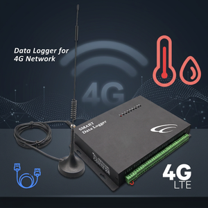 4G Remote Data Logger <b>Wireless</b> <b>Temperature</b> <b>Sensor</b> Wifi <b>Temperature</b> and Humidity <b>Sensor</b> Worldwide LTE Data Logger - Product Image 1