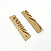 Fournitures hôtelières Peigne en bambou 100% biodégradable et écologique Emballé individuellement