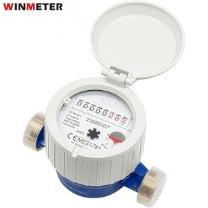 Độ chính xác cao DN15 khô loại cơ khí máy bay phản lực duy nhất Đồng hồ nước iso4064 nước lạnh máy bay phản lực duy nhất Đồng hồ nước - Product Image 1