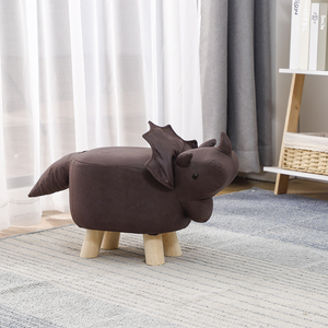 Children's Dwarf <strong>Stool</strong> Creative Animal <strong>Stool</strong> Elephant Dinosaur Deer Cow Cartoon <strong>Sofa</strong> Change Shoe <strong>Stool</strong> - Product Image 5