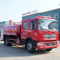 Camión de Bomberos Dongfeng 4x2 con Tanque de Agua para Rescate Forestal, Nuevo, Diésel, Flujo de Bomba de 30-40L/s, Tanque de 3001-5000L, Alcance de 55-65m, ¡Oferta Caliente!