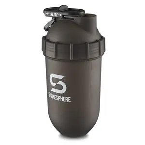 Toofeel cápsula de plástico, 24oz, esporte, reutilizável, à prova de vazamento, sem bpa, coqueteleira de proteína de plástico