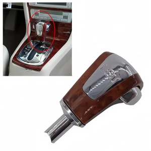Volkswagen Wooden Chrome Automatic Gear <b>Shift</b> Lever 3BD713139 For Passat 1.8T V6 - Product Image 5