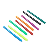 Touchfive — marqueur de couleur artistique pour étudiants, 12 couleurs, fournitures scolaires, stylo de peinture de couleur à l'eau pour enfants, stylo à pointe Fine, outil de dessin de sécurité