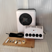 Climatiseur portable 12V 24V DC pour camion, APU, tracteur électrique, camping-car et fourgonnette, avec alimentation batterie séparée
