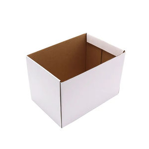 Bio-dégradable écologique personnaliser marque pliable carton Kraft personnalisé boîte-cadeau de noël pour l'emballage des chaussures - Product Image 4