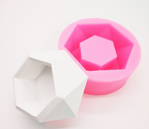 <span class=keywords><strong>Pot</strong></span> de fleur plante succulente en Silicone 3D, 1 pièce, fait main, pour donsaï, gypse, ciment, pour Cactus - Product Image 3