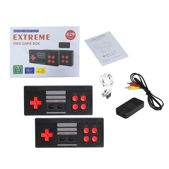 For Nostalgia SFC620 Wired 620 Mini TV Game Console Red-White Machine FC Standard Definition