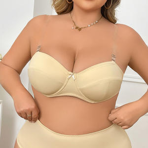 <span class=keywords><strong>Grande</strong></span> <span class=keywords><strong>taille</strong></span> <span class=keywords><strong>Invisible</strong></span> hors épaule bretelles ajustées crochets Transparent été mince beau dos push-up respirant <span class=keywords><strong>grande</strong></span> <span class=keywords><strong>taille</strong></span> <span class=keywords><strong>soutien</strong></span>-<span class=keywords><strong>gorge</strong></span> - Product Image 2