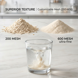 Proteína de Arroz de Grado Alimenticio, 80% de Pureza, Hipoalergénica, Sin Gluten, Vegana, Reemplazo de Comida, Nutrición Deportiva, Repostería - Product Image 3