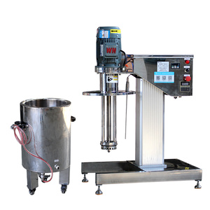 Ex-preuve Homogénéisateur Mélangeur Émulsifiant Chauffable Émulsifiant Machine 10L 20L Réservoir Laboratoire Électrique Ascenseur Émulsifiant - Product Image 4