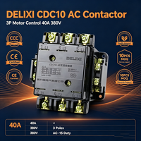 Contacteur CA à semi-conducteurs Delixi 3P 8A 380V 400V Type Magnétique Montage sur Rail DIN pour le Contrôle des Climatiseurs Domestiques