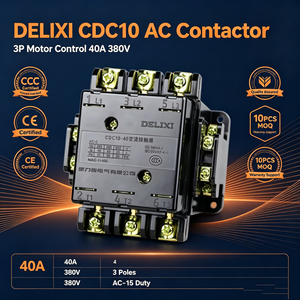 <span class=keywords><strong>Contactor</strong></span> <span class=keywords><strong>de</strong></span> CA <span class=keywords><strong>de</strong></span> <span class=keywords><strong>estado</strong></span> sólido Delixi 3P 8A, 380V 400V, tipo magnético, montaje en carril DIN para control <span class=keywords><strong>de</strong></span> aire acondicionado doméstico - Product Image 1