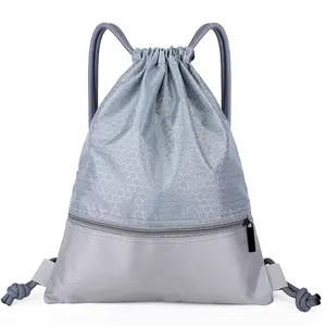 맞춤형 프로모션 재사용 내구성 방수 여행 배낭 폴리 에스테르 사용자 정의 drawstring 가방 로고