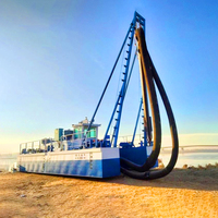 Machine à Aspiration de Sable à Moteur Diesel, Drague à Aspiration à Jet, Équipement de Dragage pour l'Extraction de Sable/Or et de Minéraux