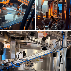 آلة نفخ الزجاجات الأوتوماتيكية مع تغيير القوالب كل 10 دقائق، إنتاج متزامن لزجاجات مزدوجة السعة من 500 مل إلى 2.6 لتر من البولي إيثيلين تيريفثالات - Product Image 6