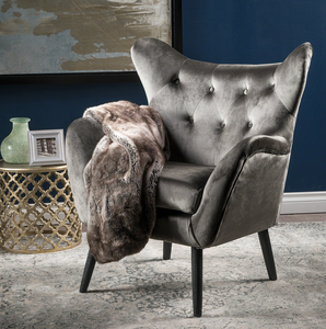 Fauteuil de détente en tissu moderne pour salon - Ergonomique, durable et confortable - Product Image 4