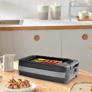 Neuer rauchfreier elektrischer rotierender elektrischer Grill für den Haushalt