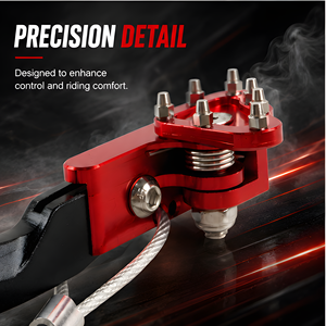 Pedale Freno Posteriore in Alluminio S2R a Posizionamento Inferiore per <span class=keywords><strong>Moto</strong></span> Honda CRF250X CRF450X - Per Retrofit/Aggiornamento - Product Image 6