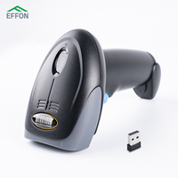 Escáner de Código de Barras Inalámbrico Portátil 1D 2D QR USB, Lector de Largo Alcance con 2 Años de Garantía, para Inventario de Almacén