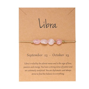 Pulseras de Piedras Naturales con Cuentas de los 12 Signos del Zodiaco, Pulseras de Astrología de Chakra para Mujeres y Hombres, Estilo Moderno y a la Moda - Product Image 5