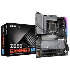 Marca <span class=keywords><strong>GIGABYTE</strong></span> <span class=keywords><strong>Z690</strong></span> GAMING X Placa base usada con zócalo LGA1700 Compatible con procesadores Intel Core Pentium Gold / Celeron de 12ª generación - Product Image 1