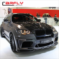 Capó de motor de fibra de vidrio para BMW E70 E71 X5 X6 FRP Kit de carrocería de carbono mixto