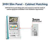 Moniteur tactile industriel étanche-PC à écran tactile capacitif pour l'automatisation d'usine, le panneau de commande HMI et le kiosque extérieur