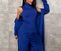 Vente chaude d'usine ensembles de bureau pour femmes noir conception formelle à manches longues costume manteaux pantalon de publicité d'affaires