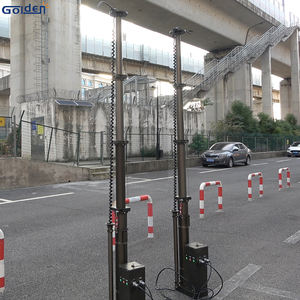 Mât télescopique motorisé à entraînement électrique en bronze avec câble intégré - Product Image 6