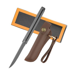 工場直販折りたたみナイフプレミアムステンレス鋼フルタングハンドルキャンプDIY護身用EDC戦術ハンティングポケットナイフ - Product Image 1