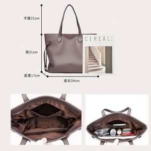 Sacs à main en gros pour femmes, fabriqués en usine BSCI, en nylon PU souple, grande capacité, sacs fourre-tout de haute qualité, sac pour ordinateur portable de 4 pouces, sac fourre-tout tendance - Product Image 3