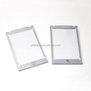 Hot Bán Trắng Rõ Ràng 35pt Một Cảm Ứng Mạnh Mẽ Từ Trong Suốt Acrylic Hiển Thị Thẻ Khung Ảnh Huy Hiệu Thể Thao Chủ Thẻ - Product Image 6
