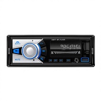 Reproductor MP3 para Auto 7388 de Alta Potencia, 4 Canales RCA, RGB, Retroiluminación de 7 Colores, Doble USB, Pantalla LCD, Estéreo para Auto