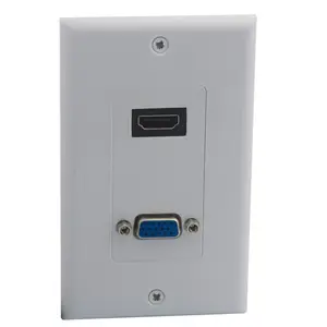 Internaitonal multi-functional RJ45 HD socket 86 type face plate 120 US