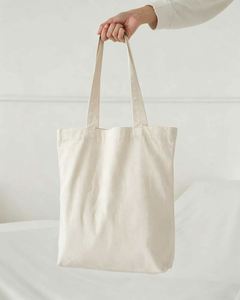Sac fourre-tout en toile de coton écologique, sac fourre-tout classique en toile pour femmes et hommes, sac en toile personnalisé - Product Image 2