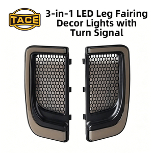 Luz LED Modificada para el Guardabarros Trasero, Intermitente y Luz de Circulación Diurna para Harley Road King Street Glide - Product Image 6