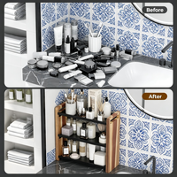 Organisateur de comptoir de salle de bain, Étagère de rangement pour salle de bain, Organisateurs de salle de bain, Organisateur sous l'évier, Organisateur de parfums