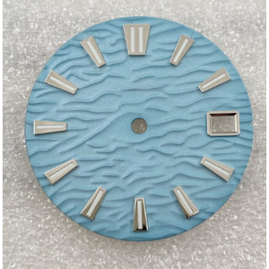 Esfera luminosa verde de 28,5mm para movimiento NH35 NH36, accesorios de repuesto para reloj mecánico modificado, nuevos - Product Image 6