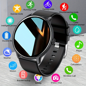 SENBONO V19 Smartwatch da Uomo con Schermo HD da 1,39'', Chiamate BT, Impermeabile, Monitoraggio Frequenza Cardiaca, Fitness e Sport - Product Image 2