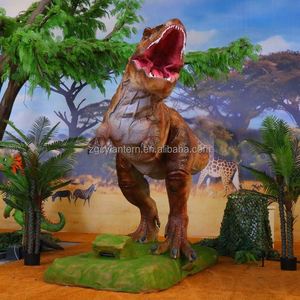 Dinosaure T-Rex animatronique de 6 m, modèle réaliste et mobile pour parcs à thème, parcs d'aventure et décoration de jardin avec options personnalisables - Product Image 6