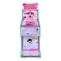 Mini borne de flipper d'intérieur avec interface anglaise, équipement de divertissement à jetons pour enfants, machine de jeu à monnayeur