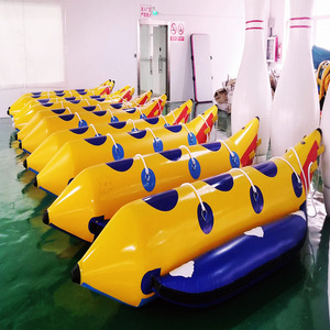 Bote Inflable en Forma de Plátano para Parque Acuático, Material de PVC, Uso Comercial, Equipo de Entretenimiento al Aire Libre - Product Image 3